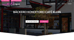 Desktop Screenshot of cafeklein.de
