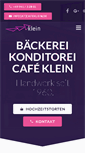 Mobile Screenshot of cafeklein.de